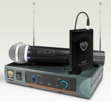 Picture of Dual VHF Wireless Microphone System