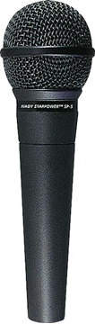 Picture of Professional Stage and Recording Application Dynamic Microphone, Heavy-duty Steel Mesh Ballscreen