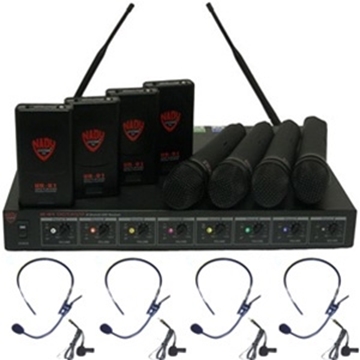 Picture of Eight Discrete Channels UHF Wireless System for Simultaneous Operation of Eight Transmitters