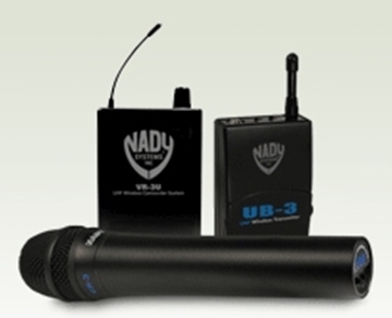 Picture of UHF Wireless Microphone System for Camcorders