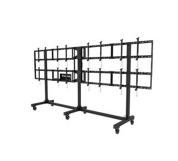 Picture of Portable Video Wall Cart 2x2, 3x2 or 4x2 Configuration for 46" to 55" Displays