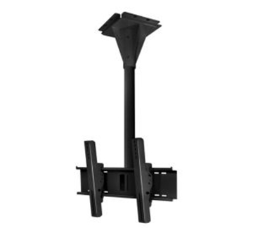 Picture of 39" Wind Rated I-beam Ceiling Tilt Mount for 32" to 65" Outdoor Flat Panel Displays, Black