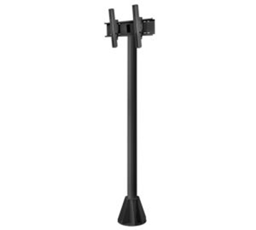 Picture of 5ft Wind Rated Pedestal Tilt Mount for 32- to 65-inch Outdoor Flat Panel Display, Black