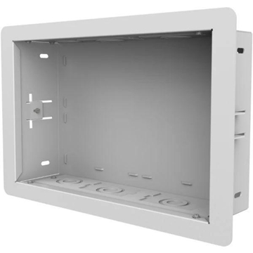 Picture of 14" x 9" In-Wall Box for Recessed Power and AV Components with Optional Surge Protector