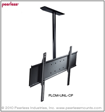 Picture of Flat Panel Ceiling Mount for 32" to 65" Flat Panel Displays, Universal Adapter Plate