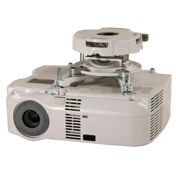 Picture of Precision Projector Mount with Spider Universal Adaptor Plate, White
