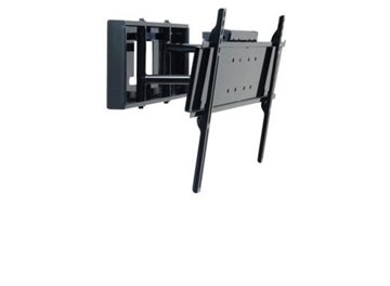 Picture of Powder Coat Finish, Black Color, 26"-65" Display Pull-Out Pivot Mount