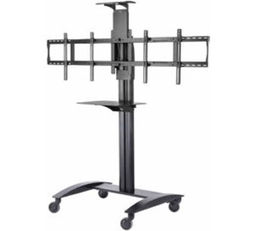 Picture of Flat Panel Video Conferencing TV Cart for Two 40" TO 55" TVs