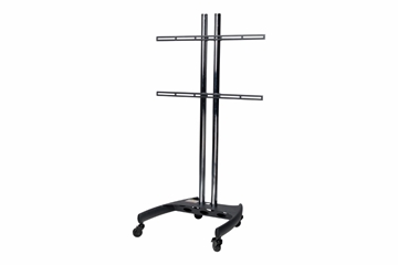 Picture of Mobile Cart with 60 in. Dual Poles and Fixed Universal Mounting Arms for Flat-Panels up to 160 lb./73 kg