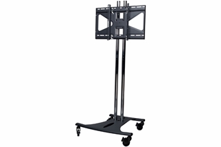 Picture of Mobile Cart with 60 in. Dual Poles and Tilting Mount for Flat-Panels up to 175 lb.