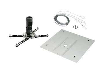 Picture of Projector Mount and Full Tile False Ceiling Adapter with Quick Lock Cables