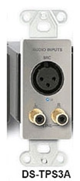 Picture of Active Three-Pair Sender - Twisted Pair Format-A - Stainless - XLR mic  stereo phono in