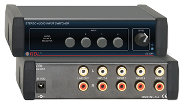 Picture of Stereo Audio Input Switcher - 4X1