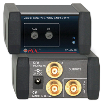 Picture of Video Distribution Amplifier - 1X2 BNC NTSC/PAL