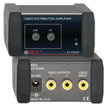 Picture of Video Distribution Amplifier - 1X2 RCA NTSC/PAL