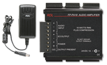 Picture of FP-PA18 18 W Audio Power Amplifier with Power Supply