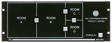 Picture of Remote Control for RCX-5C Room Combiner