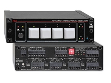 Picture of 4-channel Stereo Audio Selector