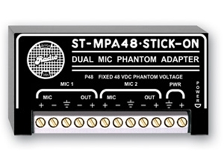 Picture of 48V Fixed Dual Microphone Phantom Adapter