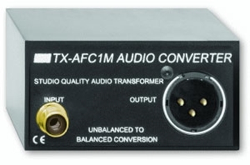 Picture of Unbalanced to Balanced Audio Transformer RCA, XLR