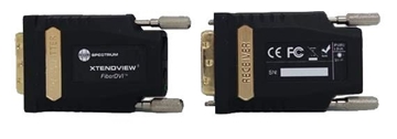 Picture of XtendView Fiber DVI Receiver; includes power supply