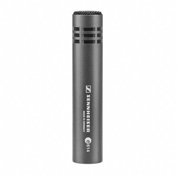 Picture of e 614 - Instrument microphone (supercardioid, condenser) for drum overheads with 3-pin XLR-M. Includes (1) MZQ 100 clip  (1) carrying pouch (6.5 oz)