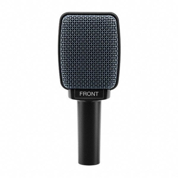 Picture of e 906 - Instrument microphone (supercardioid, dynamic) with 3-pin XLR-M  3-position presence filter. Includes (1) MZQ 100 clip for guitar cabinet  (1) carrying pouch (4.8 oz)