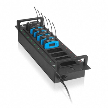 Picture of L 1039-10 - Rack-mountable charging solution for bodypack transmitters  receivers