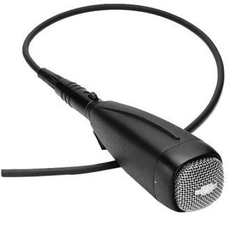 Picture of MD 21-U - ENG microphone, dynamic, omnidirectional, 3 pin XLR-M, 3/8 tripod thread, black