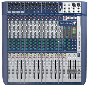 Picture of 16-Channel Signature Series 4-Mono/2-Stereo Compact Analogue Audio Mixer