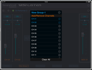 Picture of All-New ViSi Listen App For Wireless Remote Control Of Mix Bus