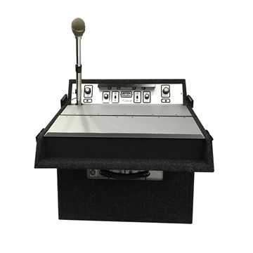 Picture of 20" W x 10.75" D x 20.5" H Portable Sound Lectern