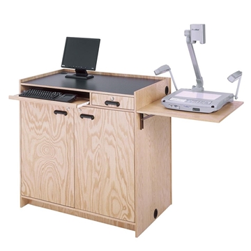 Picture of 40" W x 27" D x 42.25" H Educator Workstation