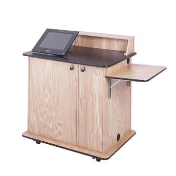 Picture of 37.98" W x 27.75" D x 42.88" H Intelligent Lectern