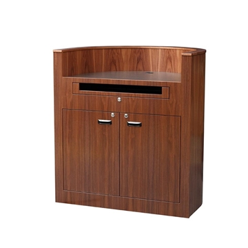 Picture of 42.38" W x 33.25" D x 48" H President Lectern