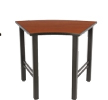 Picture of 24" 1/8-Round Flex Training Table with 4-glide