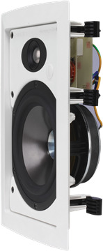 Picture of 6" 2-way Dual Concentric In-wall Loudspeaker, White