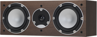Picture of 2x 5" 2-way Mid/Bass Driver Centre Channel Loudspeaker, Walnut Vinyl