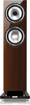 Picture of 8" 2-1/2-way Floorstanding Dual Concentric HiFi Loudspeaker, Dark Walnut