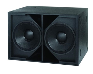 Picture of Twin 18" Direct Radiating Passive Subwoofer for Portable and Installation Applications