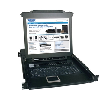 Picture of NetDirector 16-Port 1U Rack-Mount Console KVM Switch with 17-in. LCD