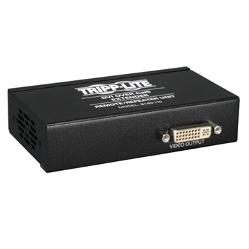 Picture of DVI over Cat5/Cat6 Extender, Box-Style Repeater, 1920x1080 at 60Hz, Up to 175-ft., TAA