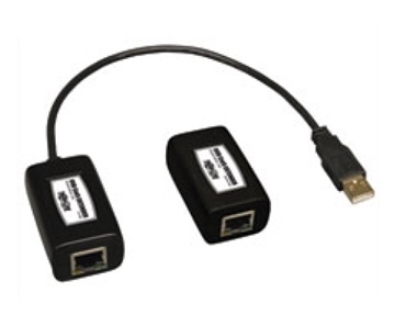 Picture of 1-Port USB over Cat5/Cat6 Extender, Transmitter and Receiver, up to 150-ft., TAA