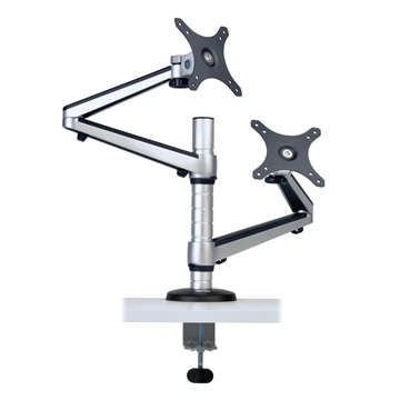 Picture of Dual Full Motion Flex Arm Desk Clamp for 13" to 27" Monitors