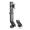 Picture of Single-Display Monitor Arm with Desk Clamp and Grommet - Height Adjustable, 17 to 32 Monitors