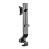 Picture of Single-Display Monitor Arm with Desk Clamp and Grommet - Height Adjustable, 17 to 32 Monitors