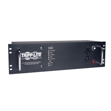 Picture of 2400W 120V 3U Rack-Mount Power Conditioner with Automatic Voltage Regulation (AVR), AC Surge Protection, 14 Outlets
