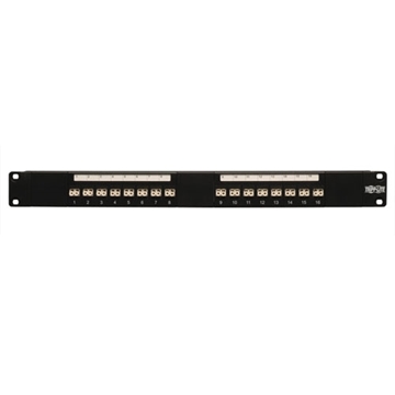 Picture of 16-Port Fiber Patch Panel, 1U (LC/LC), Multimode or Singlemode