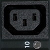 Picture of 5.7 kW 3-Phase Switched PDU, 208V Outlets (21 C13  3 C19), L15-20P, 10ft Cord, 0U Vertical