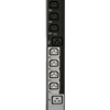 Picture of 10kW 3-Phase Switched PDU, 200/208/240V Outlets (24-C13, 6-C19), IEC-309 30A Blue, 6ft Cord, 0U Vertical, TAA